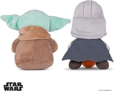 Іграшка для собаки Baby Yoda Плюшевий пищалка 15,2 см