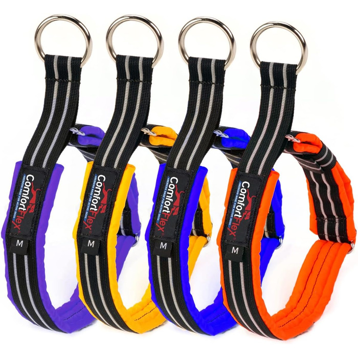 Нашийник для собак ComfortFlex Martingale, світловідбиваючий, м'який