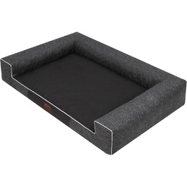 Ліжко для тварин HOBBYGARDEN XXL темно-коричневе 118x78 см