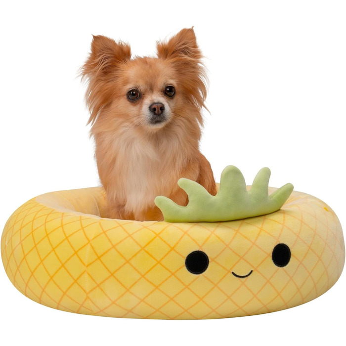 Лежанка для домашніх тварин Squishmallow Maui Pineapple 50 см, плюшева