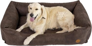 Диван для собак JACK AND VANILLA Classy XL, коричневий, 120x82x27 см