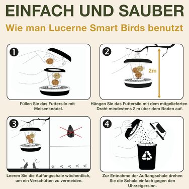 Годівниця для птахів SWISSINNO SMART Birds зелена