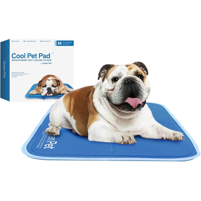 Охолоджуючий килимок для собак TheGreenPetShop, самоостигаючий гель