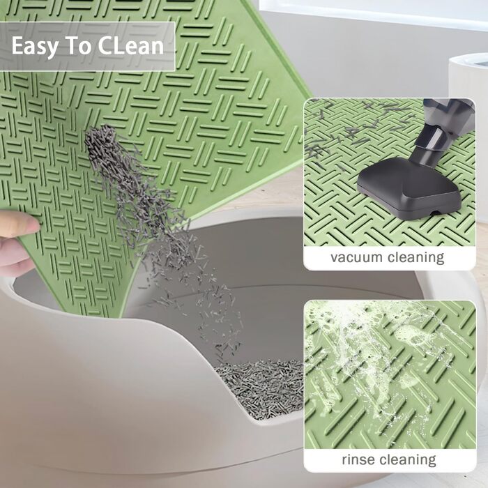 Килимок для лотка CatSilicone, водонепроникний, бежевий