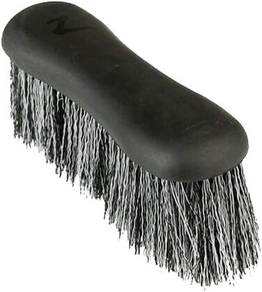 Щітка для коней EZ Griff Dandy з довгою щетиною, чорна
