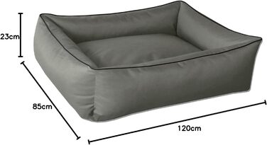 Ліжко для собак BedDog MAX, знімний чохол, XXL, бежевий
