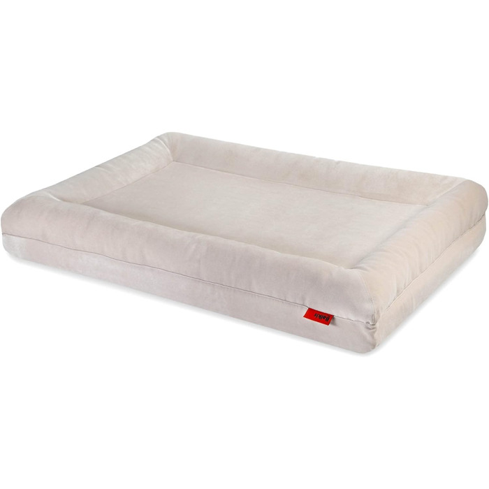 Лежак-диван для собак Balkis, XL 125x90 см, пісочний, Німеччина