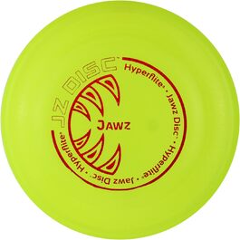 Фрізбі для собак Hyperflite K10 Jawz, надміцне, жовте, з X-Flash антивідблиском