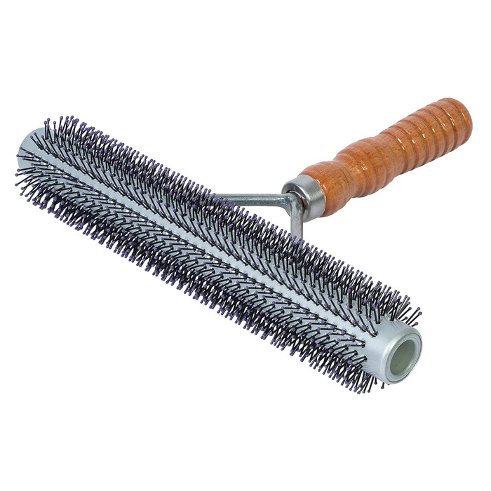 Щітка для худоби Weaver Leder 69–6013, срібляста/фіолетова