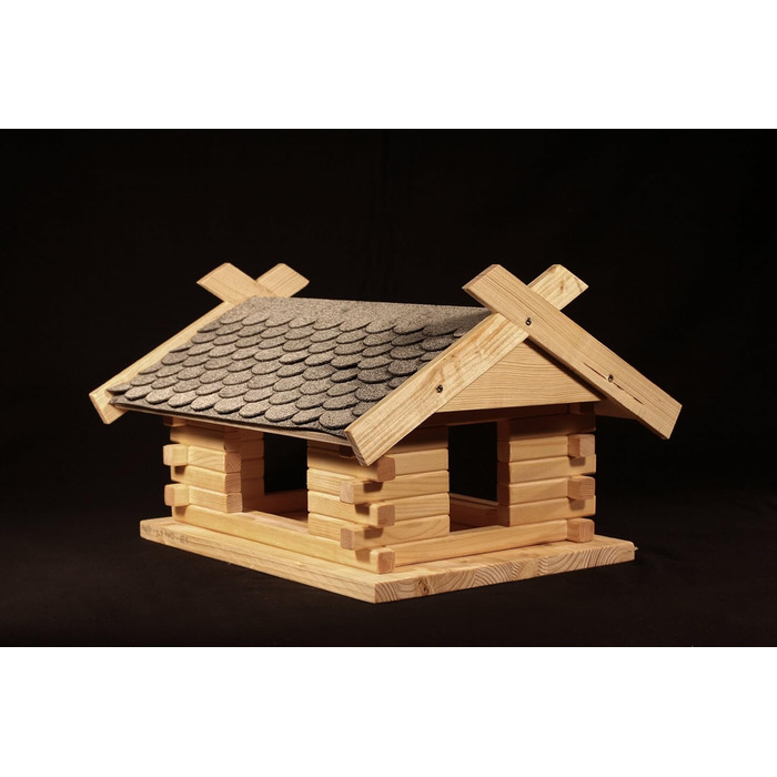 Комплект шпаківні Великий - Сірий 44x37x27 см