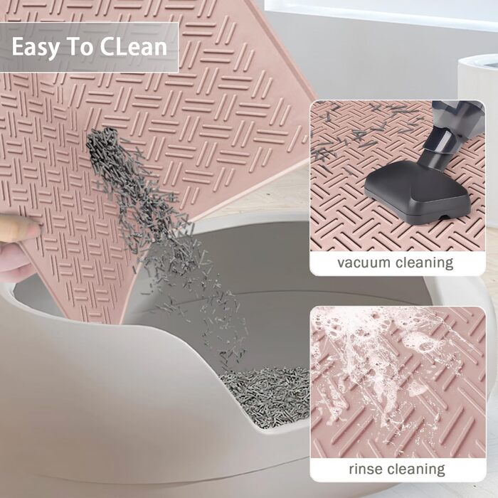 Килимок для лотка CatSilicone, водонепроникний, бежевий