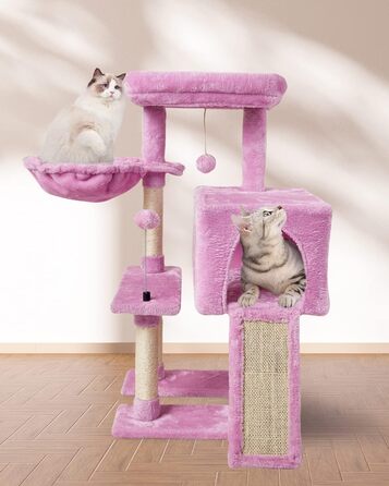 Вежа Cat Tree Tower рожевий з Cat Tree & Bed, 10