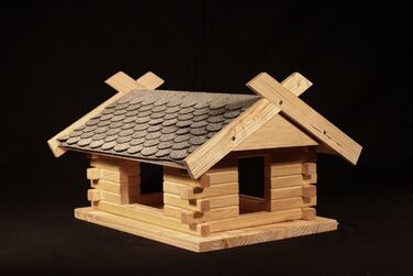 Комплект шпаківні Великий - Сірий 44x37x27 см