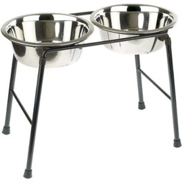 Підставка Caldex Double Bowl з чашами 220 мм / 900 мл