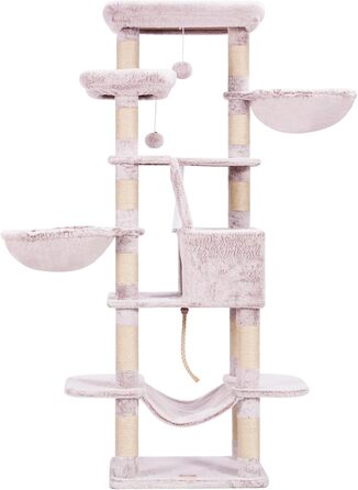 См, 16 колон, платформи, коричневий, 173