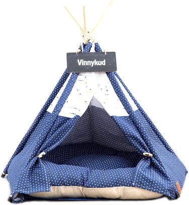 Намет для домашніх тварин Sunnykud Teepee з подушкою, знімний, М