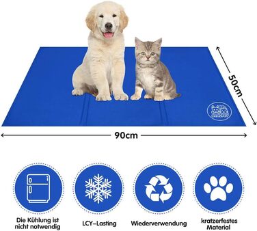Охолоджуючий килимок для котів і собак, XL (896см)