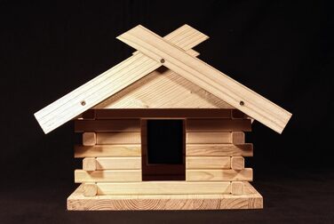 Комплект шпаківні Великий - Сірий 44x37x27 см