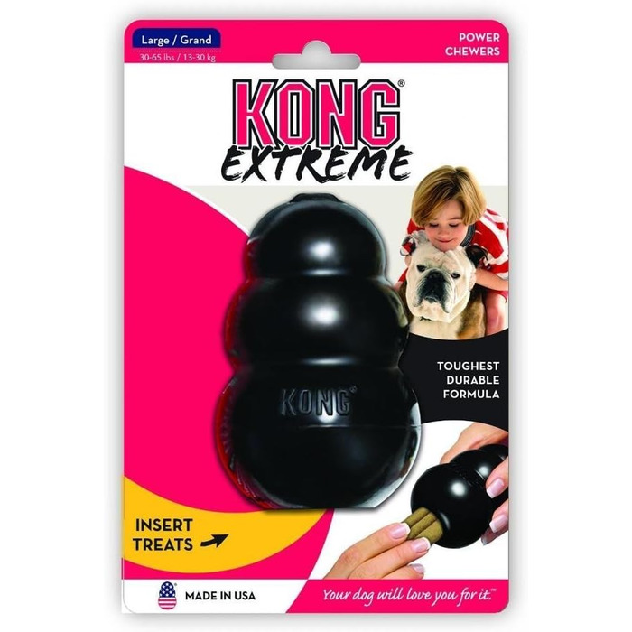 Іграшка для собак KONG Extreme, великий розмір, 2 шт, для чищення зубів