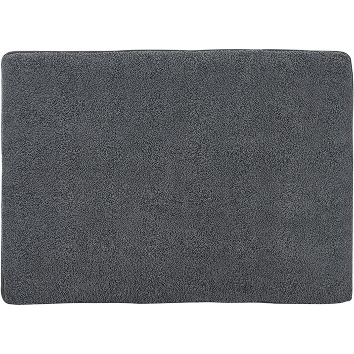 Ортопедичне ліжко для собаки Juskys Milow 112x81см сіре