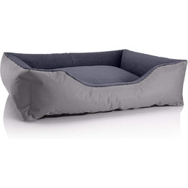 Ліжко для собаки BedDog Teddy XL, Cordura/Microfibre, сірий