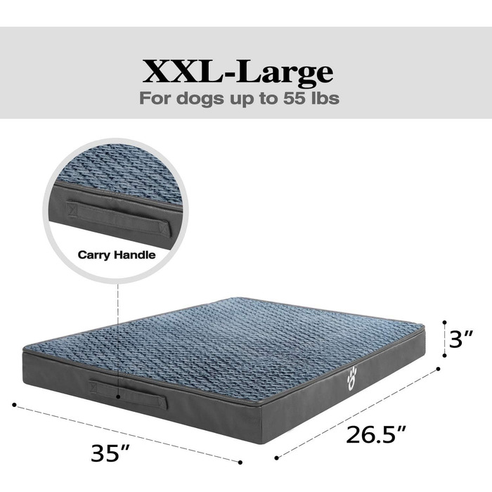 Заспокійливий пончик Cuddler XXL, сірий