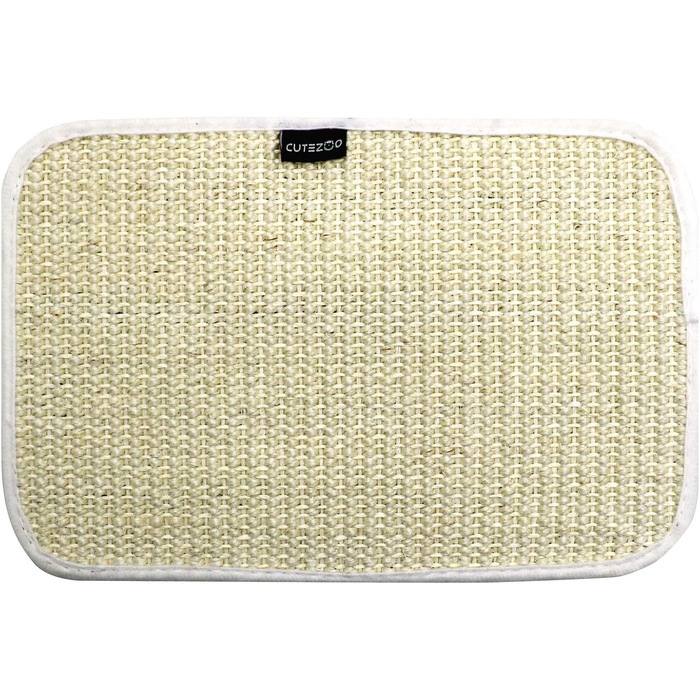 Килимок для кішок GIBZ Sisal, 8050см, білий