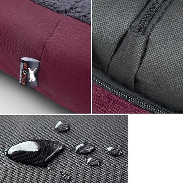 Ліжко для собаки BedDog Teddy XL, Cordura/Microfibre, сірий