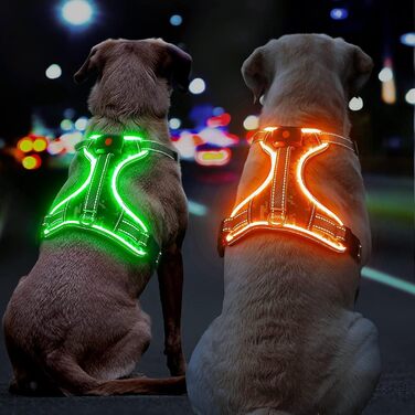 Шлейка для собак No Pull Light проти витягування з ручкою (L)