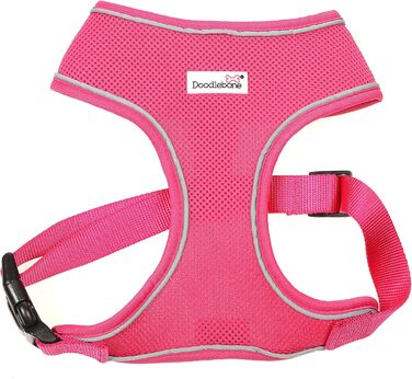 Шлейка для собак Doodlebone Airmesh розмір 39-40 фіолетова