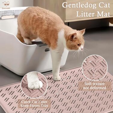 Килимок для лотка CatSilicone, водонепроникний, бежевий