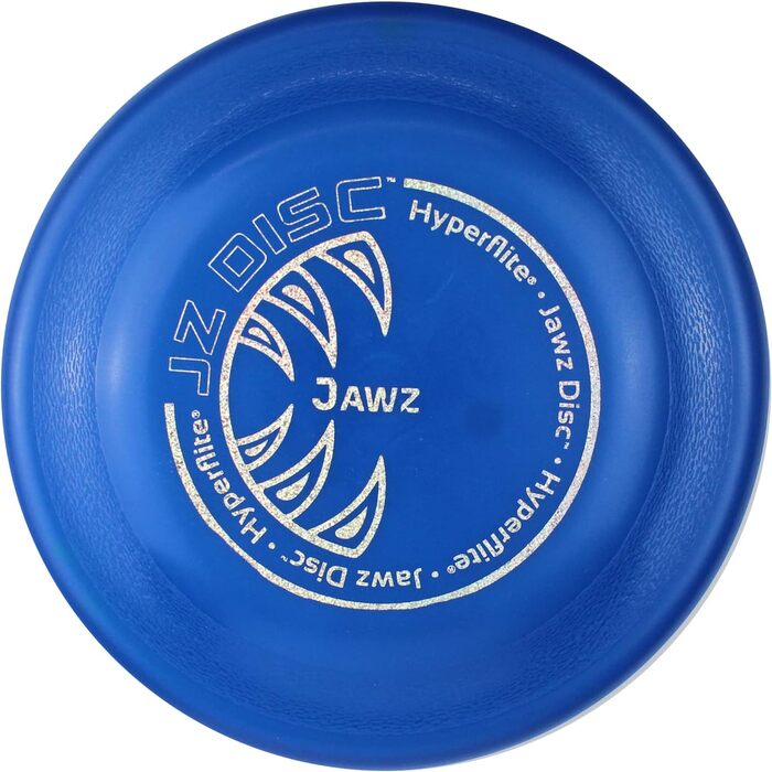 Фрізбі для собак Hyperflite K10 Jawz, міцне та стійке до укусів, синє, X-Flash, для великих і малих собак, для апортування та ігор