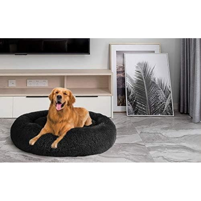 М'яке ліжко MFOX Calming Donut для собак/котів