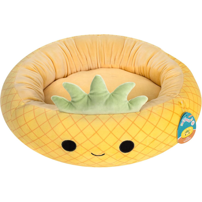 Лежанка для домашніх тварин Squishmallow Maui Pineapple 50 см, плюшева