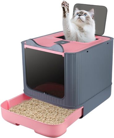 Котячий туалет з ящиком і лопаткою