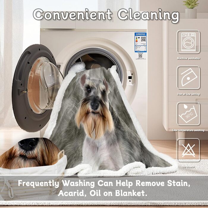 Ковдра для собак BlessLiving Fuzzy, двостороння, 150x200см