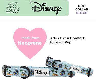 Шлейка для собак Sassy Woof Disney Stitch S, дихаюча