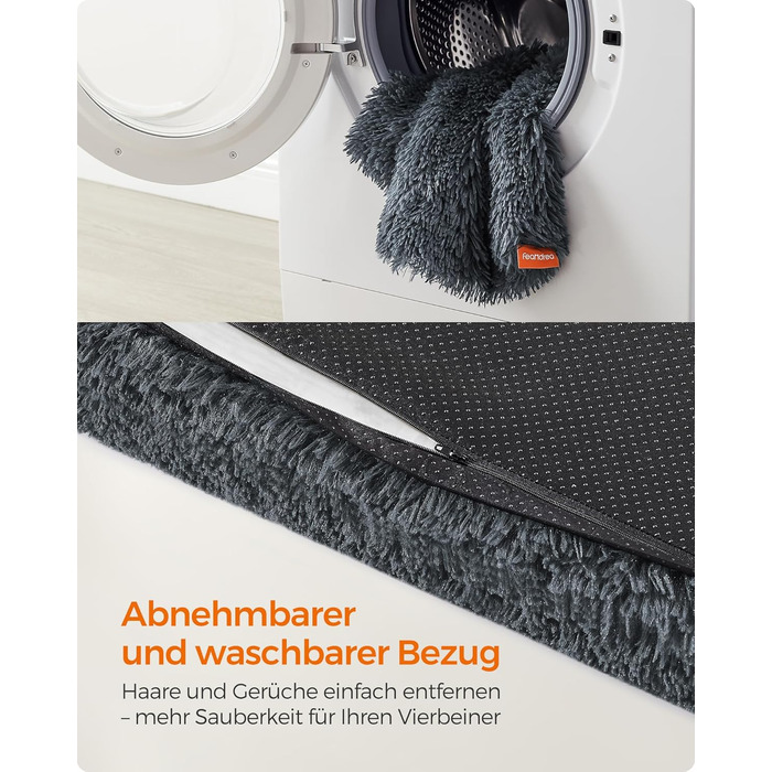 Ліжко для собак Feandrea Orthopaedic XXL, Ombr-Grey