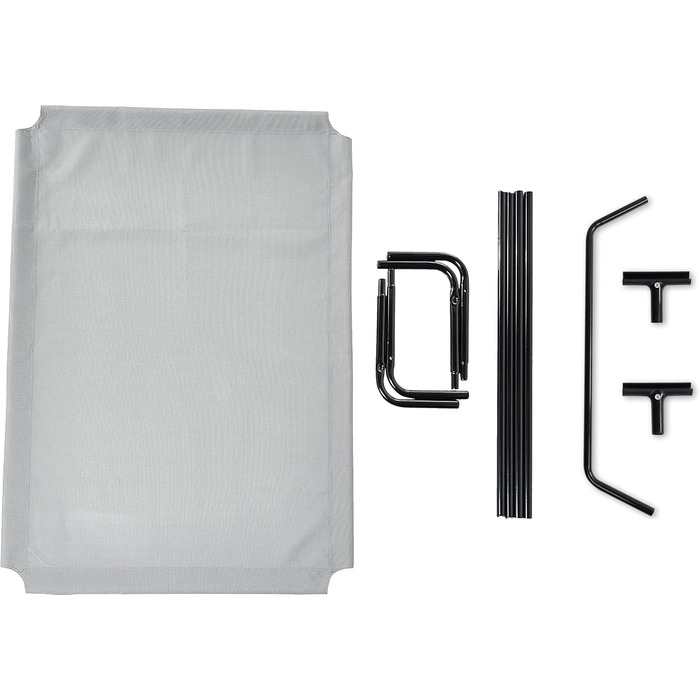 Лежак для собаки Peton Basics, сірий, XL