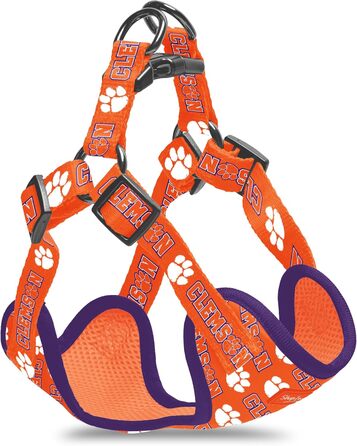Шлейка для собак Clemson Tigers, регульована, розмір S
