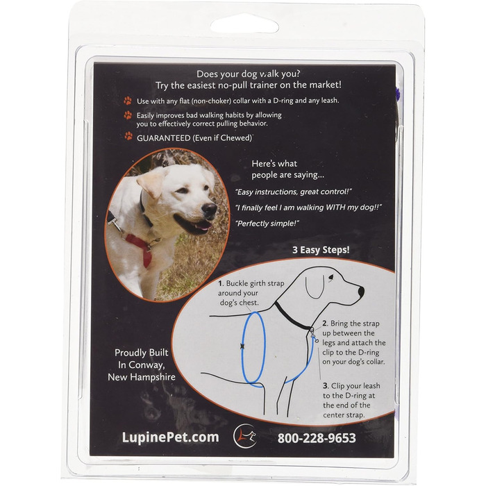 Шлейка для собак LupinePet Originals 40,666 см, SM Dogs