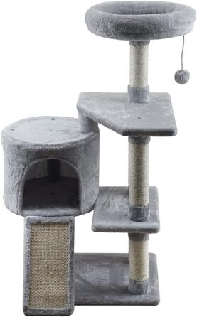 Кігтеточка для кішок MIAO PAW 11Cat для кішок, сизаль, сіра