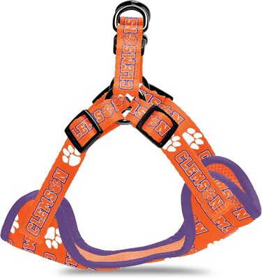 Шлейка для собак Clemson Tigers, регульована, розмір S
