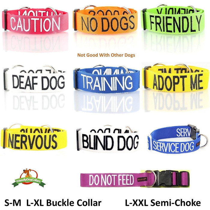 Шлея для собак 'KEINE HUNDE' L-XL, помаранчева, анти-тяга, попереджувальна, не для спілкування з іншими собаками