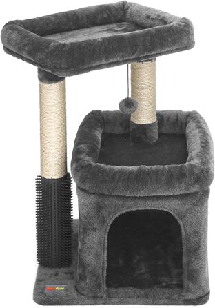 Котяче дерево кімнатне, Cat Post & Perch, темно-сіре