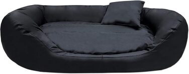 Ліжко для тварин Odol-Plu XXL, водонепроникне, 110x80 см (чорне)