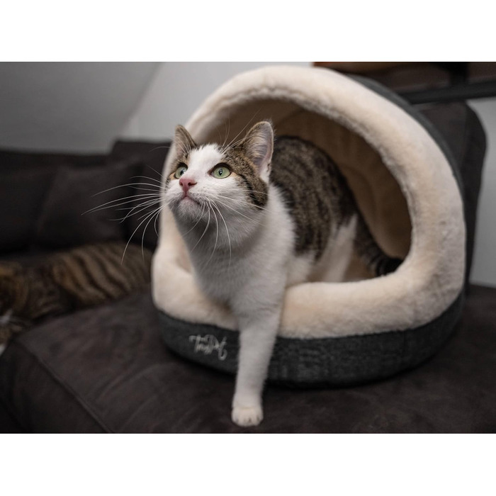 Печера для обіймів TrendPet LunaHome для собак/котів, сіра