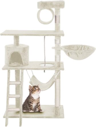 Кігтеточка BAKAJI Cat, 142x74.5x40 см (бежева)