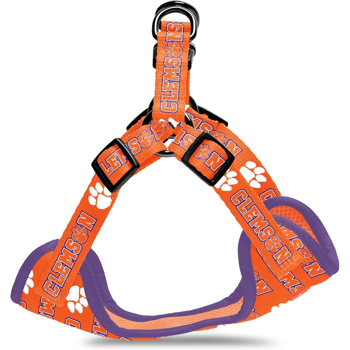 Шлейка для собак Clemson Tigers, регульована, розмір S