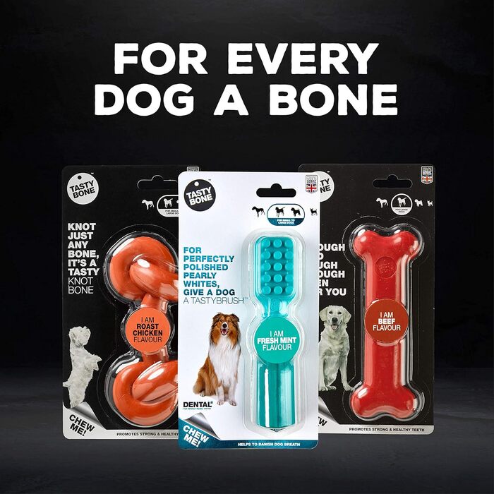 Гумова іграшка Tasty Bone Rosewood 57062 Trio, середня